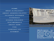 Tablet Screenshot of pilatescenteroftampa.com